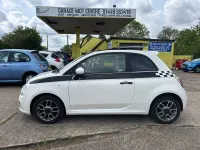 Used Fiat 500 S 69 HP (50 kW) 2013 White Hatchback