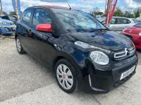Używany Citroën C1 Feel 68 KM (50 kW) 2018 Czarny Hatchback