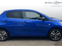 Used Peugeot 108 Allure 72 HP (52 kW) 2021 Blue Hatchback