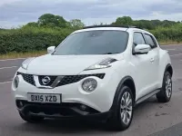 Used Nissan Juke Tekna 2015 White SUV