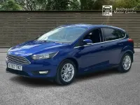 Used Ford Focus Zetec 125 HP (91 kW) 2018 Blue Hatchback