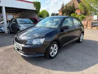 Used Skoda Fabia SE 90 HP (66 kW) 2015 Black Hatchback