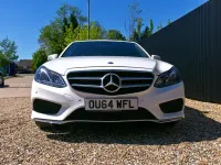 Begagnad Mercedes E220 AMG line 177 HK (130 kW) 2014 Vit Sedan