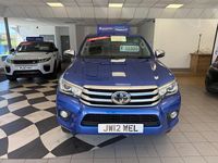 Usado Toyota HiLux 150 HP (110 kW) 2019 Azul Pickup