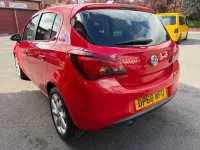 Used Vauxhall Corsa Sport 75 HP (55 kW) 2018 Red Hatchback