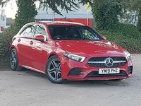 Used Mercedes A200 AMG line 163 HP (119 kW) 2019 Red Hatchback
