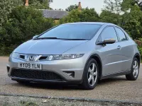 Used Honda Civic SE 2009 Silver Hatchback