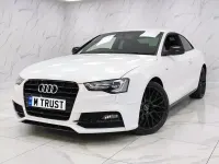 Used Audi A5 Black Edition 190 HP (139 kW) 2016 White Coupe