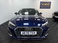 Used Audi A5 S-Line 245 HP (180 kW) 2020 Blue Coupe