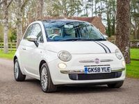 Used Fiat 500 Lounge 69 HP (50 kW) 2008 White Hatchback