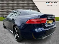 Used Jaguar XE R-Sport 180 HP (132 kW) 2017 Blue Sedan