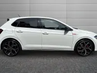 Used VW Polo GTI 207 HP (152 kW) 2023 Pure white with black roof Hatchback