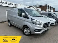 Used Ford Transit Custom Limited 130 HP (95 kW) 2020 Silver Van
