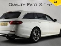 Used Mercedes E300 AMG line 2021 White Estate