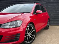 Used VW Golf VII GTD 2016 Red Hatchback