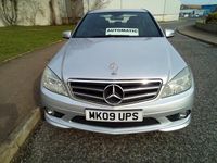 Begagnad Mercedes C220 2009 Silver Sedan