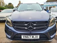 Used Mercedes GLE250 AMG line 204 HP (150 kW) 2017 Blue SUV