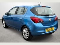 Used Vauxhall Corsa 89 HP (65 kW) 2016 Blue Hatchback