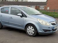 Usado Vauxhall Corsa Club 90 HP (66 kW) 2007 Azul Citadino