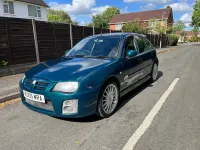 Used MG ZR 105 HP (77 kW) 2005 Green Hatchback