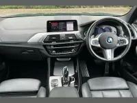 Used BMW X3 M Sport 190 HP (139 kW) 2019 Phytonic blue metallic paint SUV