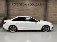 Used Audi A4 Black Edition 150 HP (110 kW) 2019 White Sedan