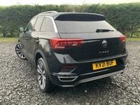 Used VW T-Roc R-line 150 HP (110 kW) 2021 Black SUV