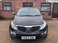 Begagnad Kia Sportage 134 HK (98 kW) 2012 Svart SUV