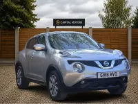 Used Nissan Juke Tekna 2016 Silver SUV