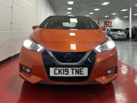 Używany Nissan Micra Acenta Limited Edition 90 KM (66 kW) 2019 Pomarańczowy Hatchback