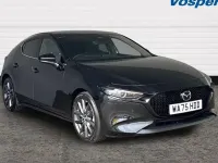 Used Mazda 3 Exclusive-Line 186 HP (136 kW) 2025 Black Hatchback