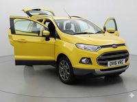 Used Ford Ecosport Titanium 2016 Yellow SUV