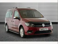 Used VW Caddy Maxi Life 101 HP (74 kW) 2020 Red MPV