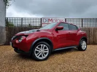 Used Nissan Juke N-Connecta 110 HP (80 kW) 2015 Red SUV