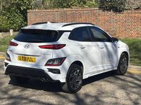 Used Hyundai Kona N Line 118 HP (86 kW) 2021 White SUV