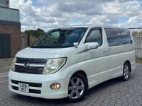 Used Nissan Elgrand 2008 White MPV