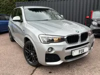 Used BMW X3 M Sport 190 HP (139 kW) 2017 Silver SUV