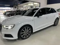 Used Audi A3 Sportback Black Edition 2018 White Hatchback
