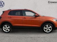Used VW T-Cross SEL 2021 Orange SUV