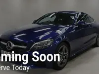 Used Mercedes C200 AMG line 2019 Blue Coupe