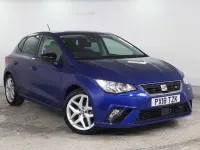 Used Seat Ibiza FR 95 HP (69 kW) 2018 Blue Hatchback