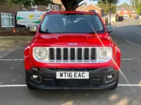 Used Jeep Renegade Limited 120 HP (88 kW) 2016 Red SUV