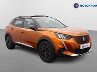 Used Peugeot e-2008 Premium 100 kW (136 HP) 2021 Orange SUV