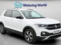 Used VW T-Cross Black Edition 110 HP (80 kW) 2024 White SUV