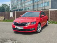 Used Skoda Octavia SE L 150 HP (110 kW) 2017 Red Hatchback