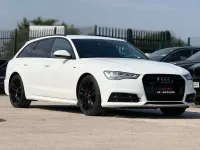 Used Audi A6 Black Edition 272 HP (200 kW) 2016 White Estate