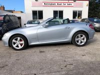 Begagnad Mercedes SLK200 2006 Silver Cab