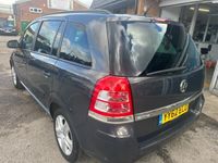 used Vauxhall Zafira 2012 1.8i Exclusiv 5dr 7 SEATER SERVICE HISTORY