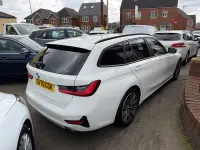 Used BMW 330 Sport Line 282 HP (207 kW) 2021 White Estate