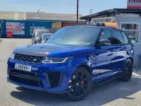 Used Land Rover Range Rover Sport SVR 2019 Blue SUV